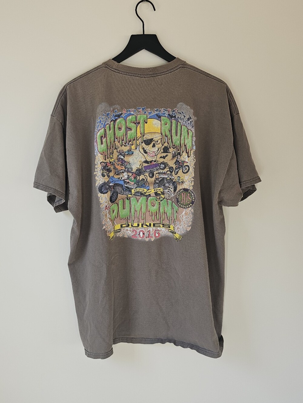 2016 Dumont Ghost Run Graphic Tee - Brown